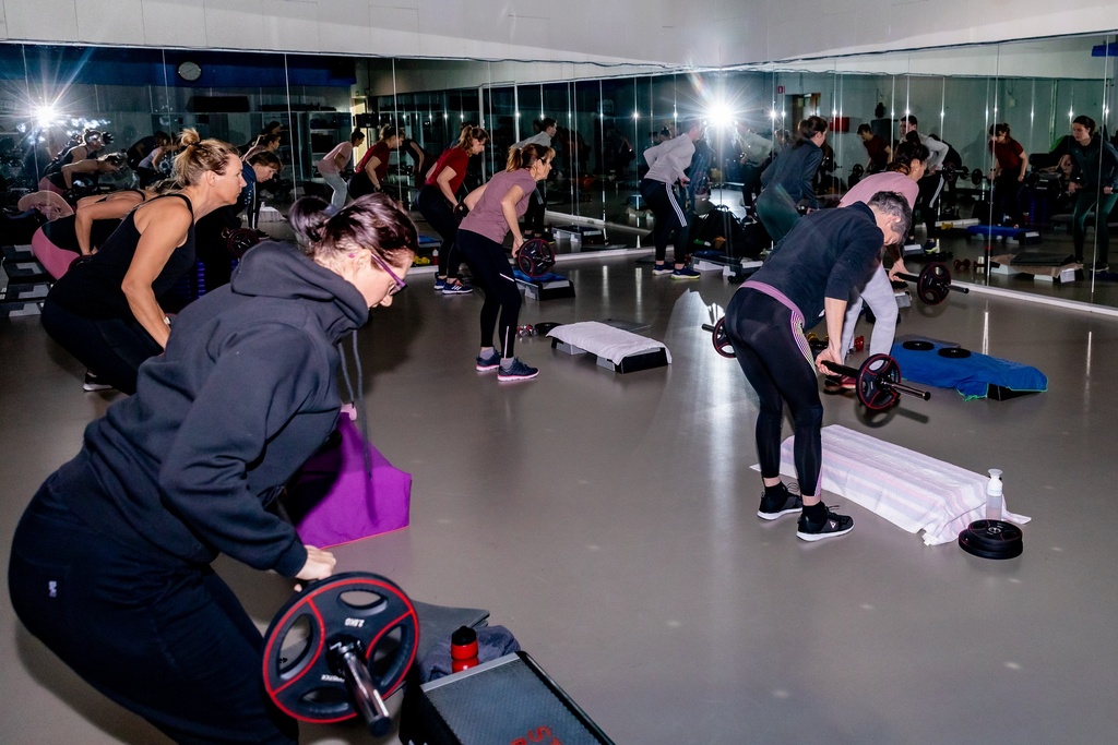 Groepslessen (12-19 jaar) per kwartaal